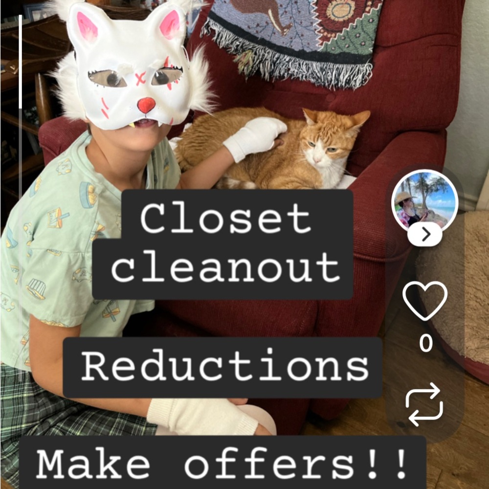 SALES CLOSET CLEANOUT! MAKE ME SOME OFFERS!
